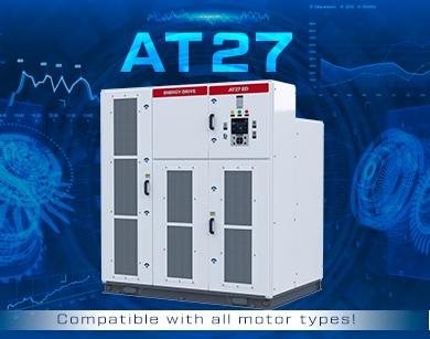 Gentle work with all types of motor windings AT27 VFD Triol